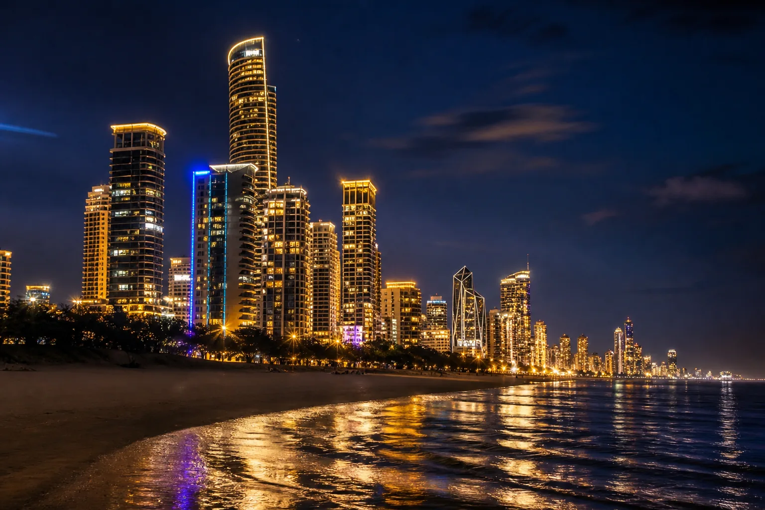 Editorial city guide graphic for Coles Casino readers in Gold Coast, QLD