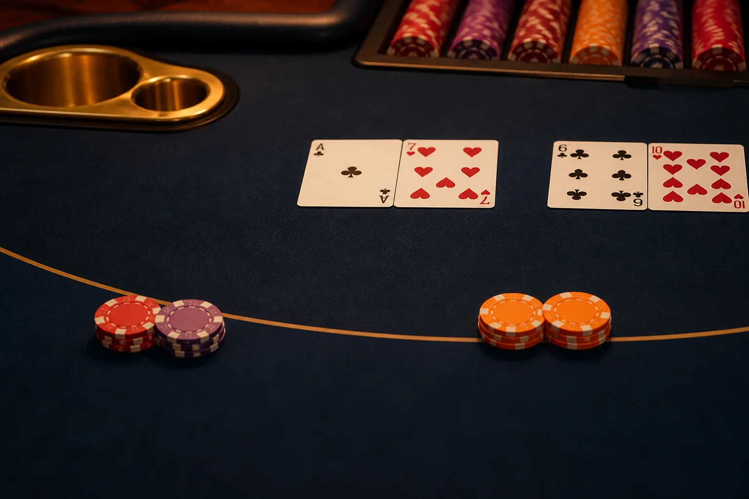 Baccarat category artwork for Coles Casino