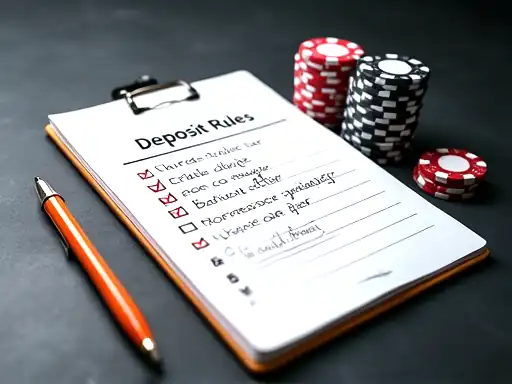 Coles Casino pre-deposit checklist