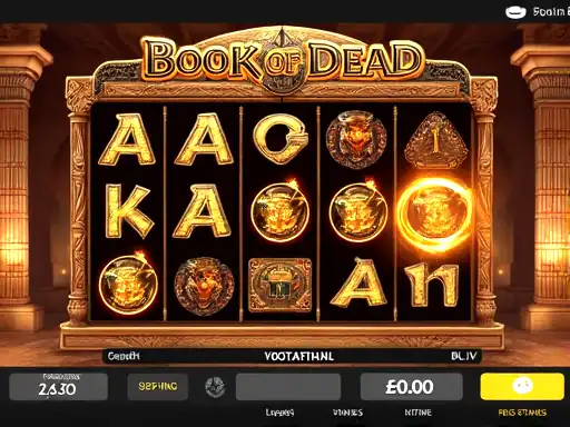 Play Book of Dead at Coles Casino